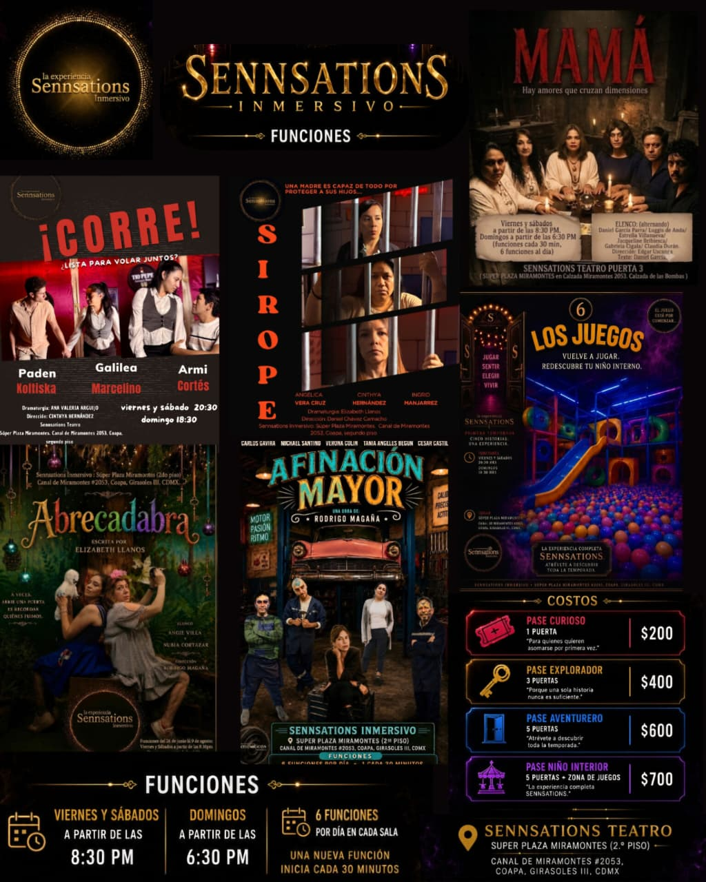 SENNSATIONS: Experiencia Escénica