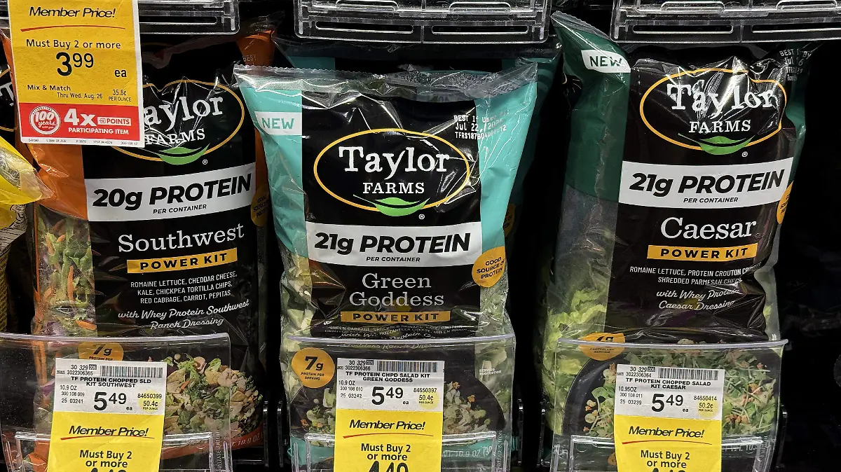 Lechugas de planta de Taylor Farms en México dan negativo a Cyclospora, concluye Cofepris
