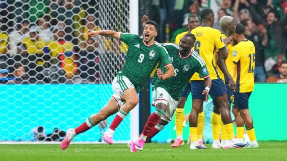 México la gana 2-0 a Ecuador y pasa a la siguiente ronda para jugar el próximo domingo 5 de julio