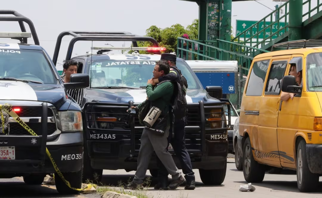 Policía estatal agrede a reportero en Ecatepec; intentó asfixiarlo