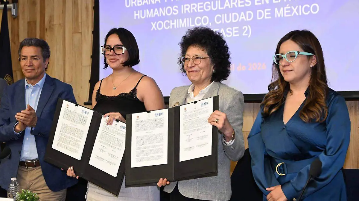 Estudio científico de la UNAM definirá futuro de 40 asentamientos en Xochimilco