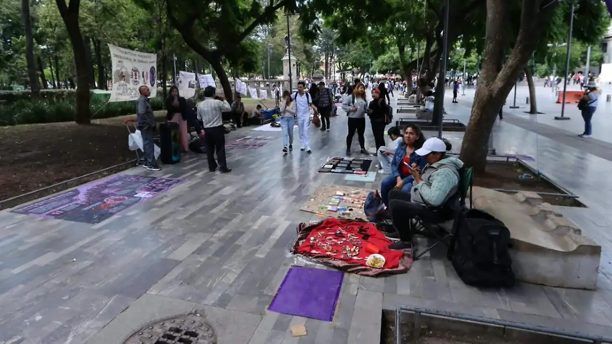 Alameda podría tener hasta 100 ambulantes, informó la Secretaría de Gobierno de la CDMX