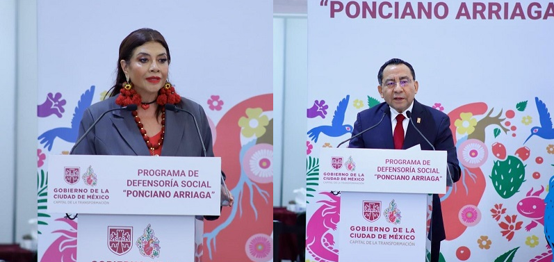 Se suma PJCDMX a programa de Defensoría Social “Ponciano Arriaga” impulsada por el gobierno capitalino PJCD MX CDMX
