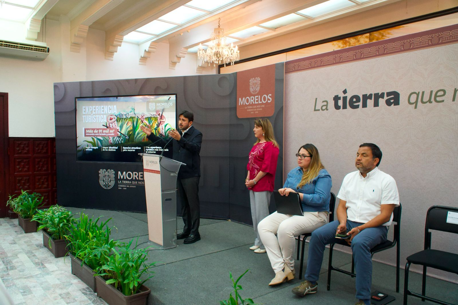 Recupera Morelos espacios para la vida comunitaria cultural, turística y deportiva