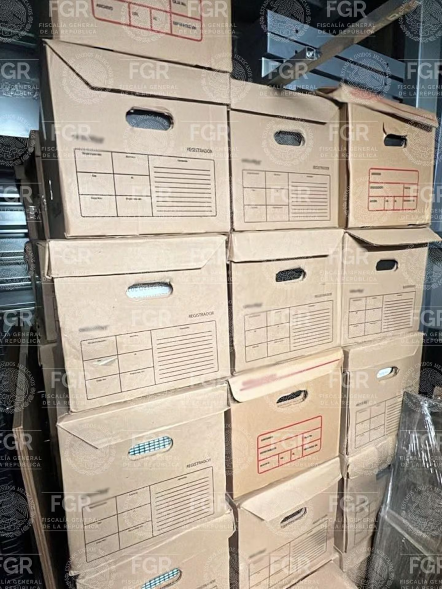 Desmantelan bodega con documentación de red de huachicol fiscal ligada a Ruffo Appel