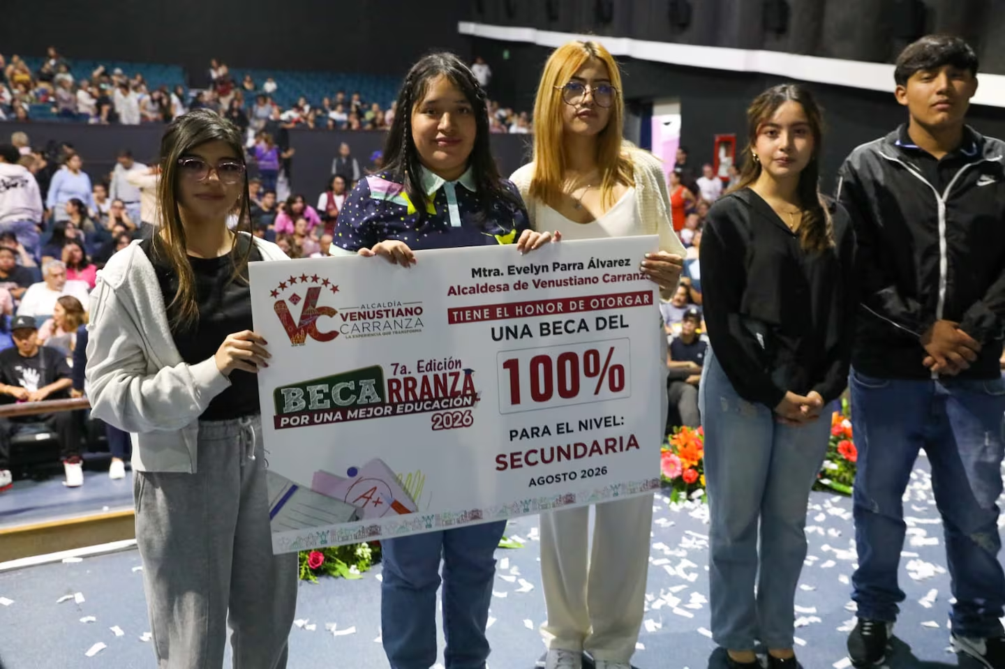 Venustiano Carranza inicia ciclo escolar con 3 mil becas y operativos de seguridad