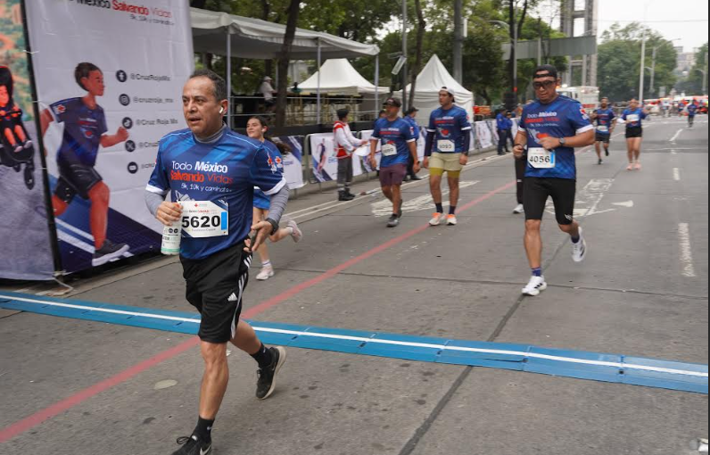 Más de 50 mil corredores participaron en “Todo México Salvando Vidas” de la Cruz Roja