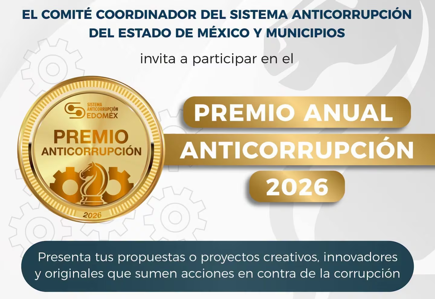 Edomex invita a presentar propuestas contra la corrupción