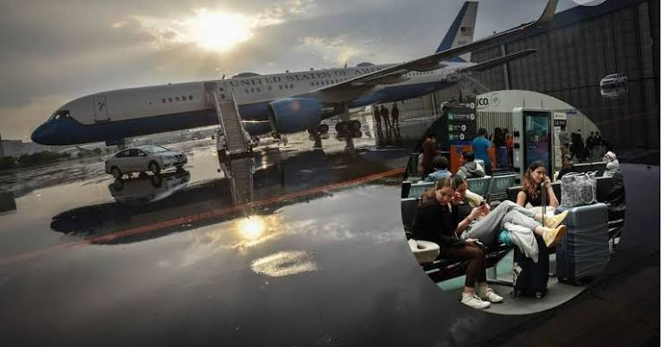 Aerolíneas suspenden aterrizajes y despegues en el AICM