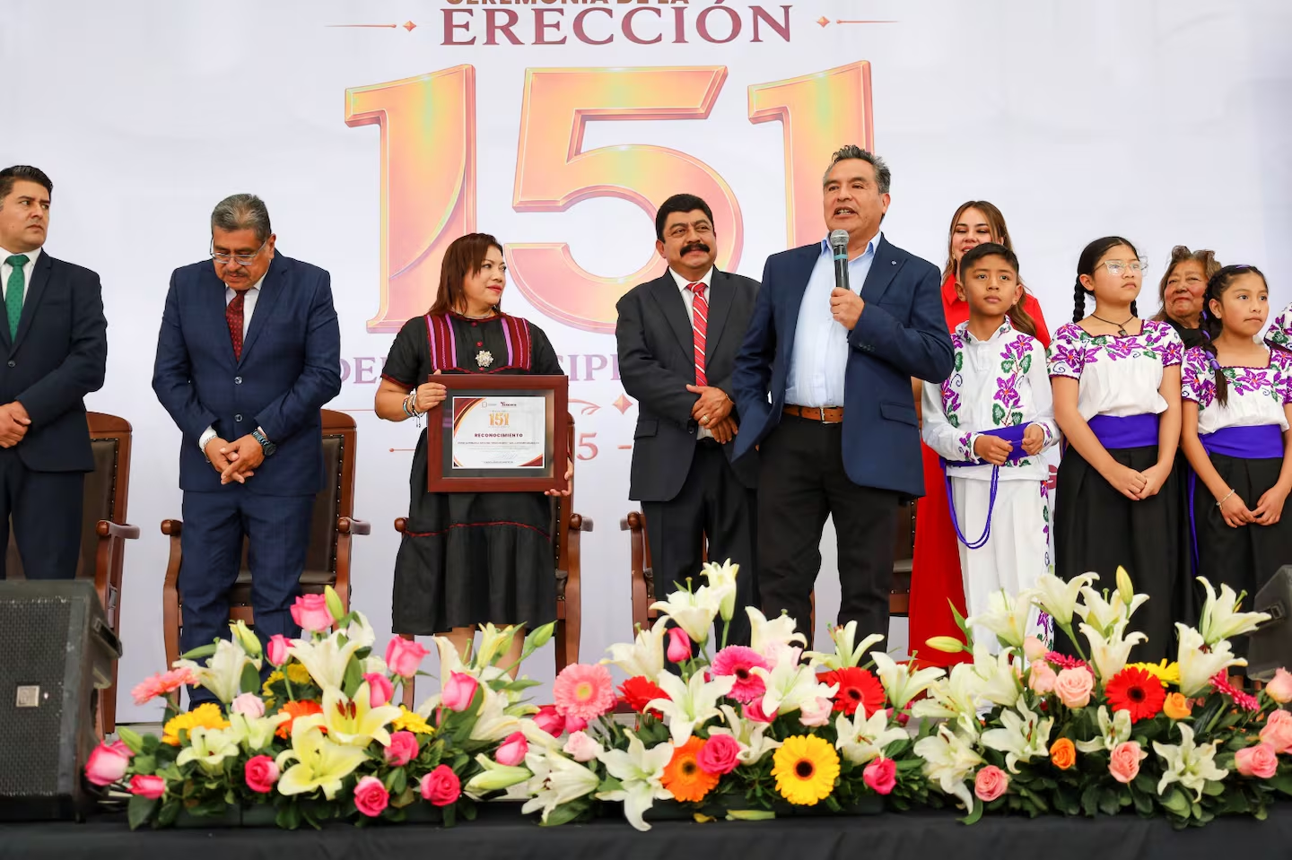 Texcoco conmemora 151 años de vida institucional y reconoce su historia milenaria