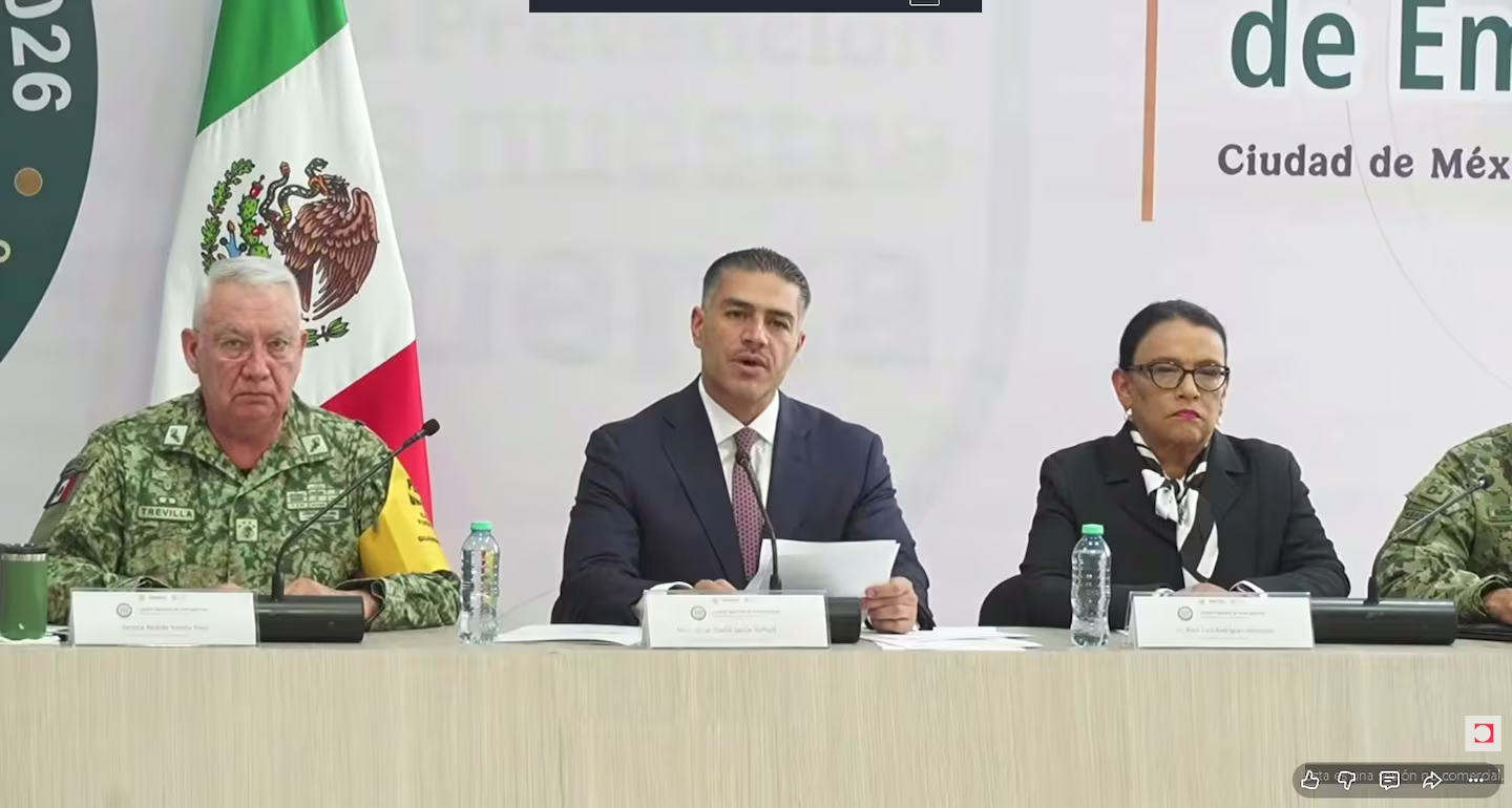 Harfuch afirma que “México está listo para atender cualquier emergencia” tras Simulacro Nacional 2026