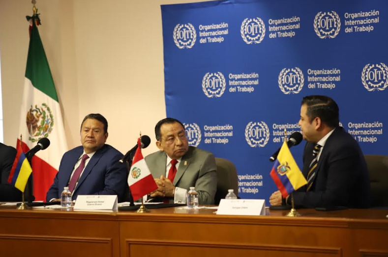 Inauguran Conversatorio sobre normas internacionales del Trabajo y su Aplicación Judicial