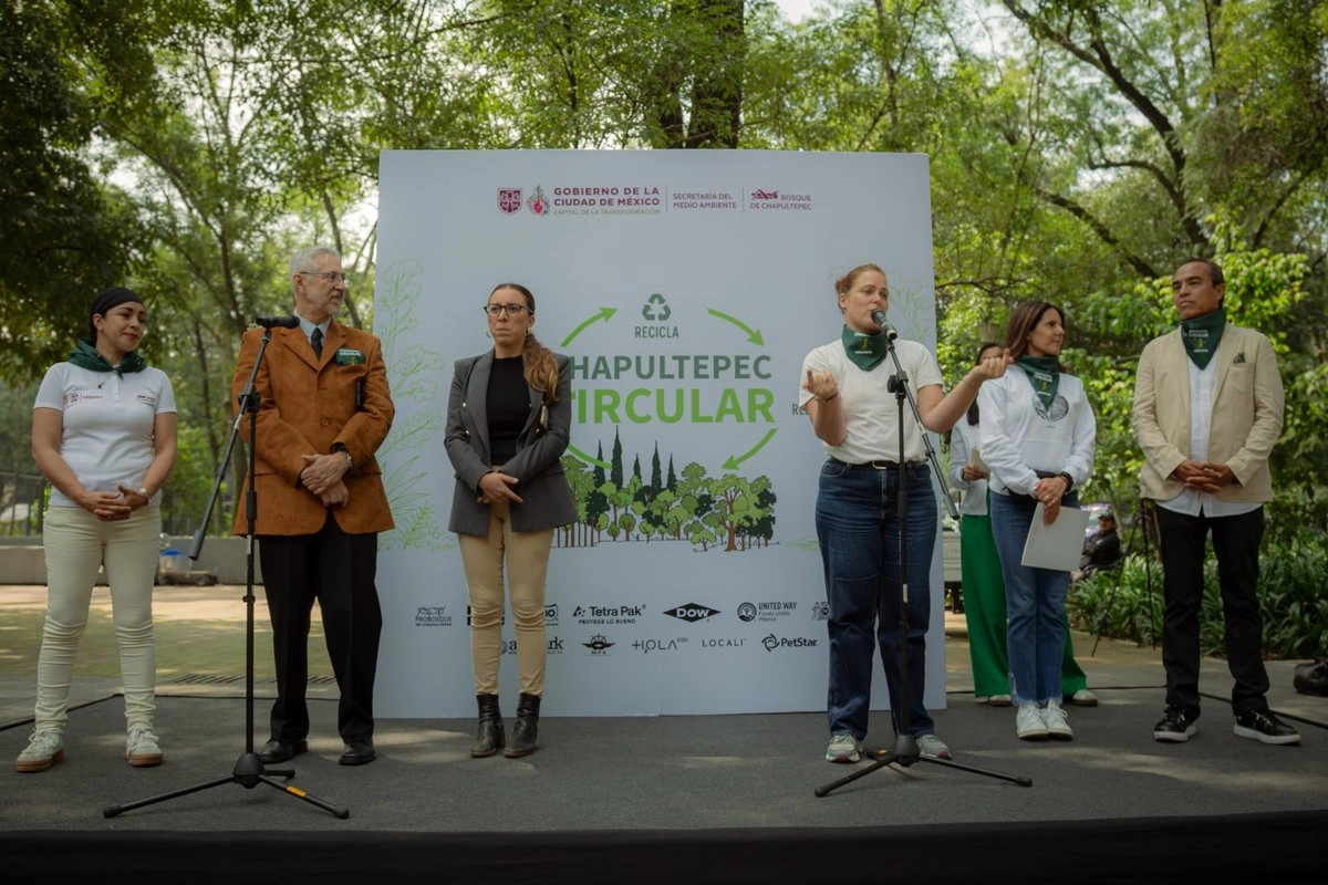 Empresas y autoridades capitalinas lanzan plan «Chapultepec Circular» para mejorar la gestión de residuos en el  pulmón de la CDMX