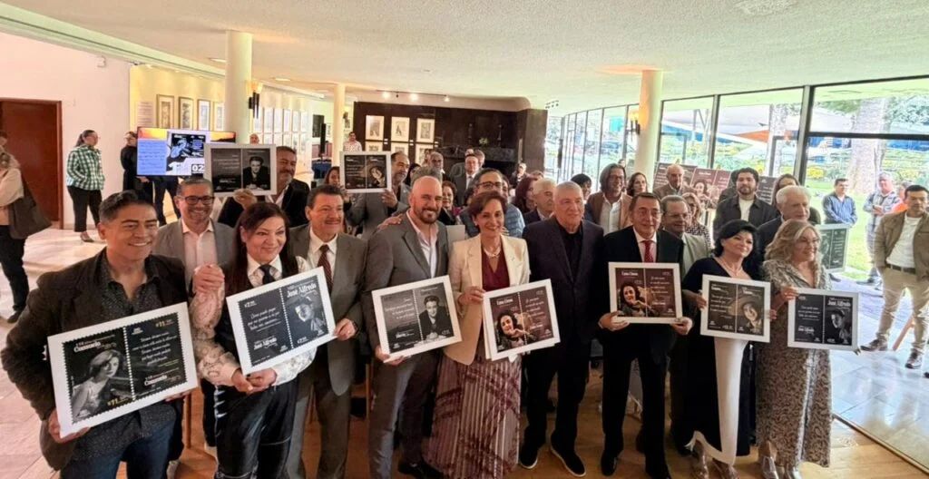 El Servicio Postal mexicano y la SACM rinden homenaje a cinco figuras fundamentales de la composición mexicana