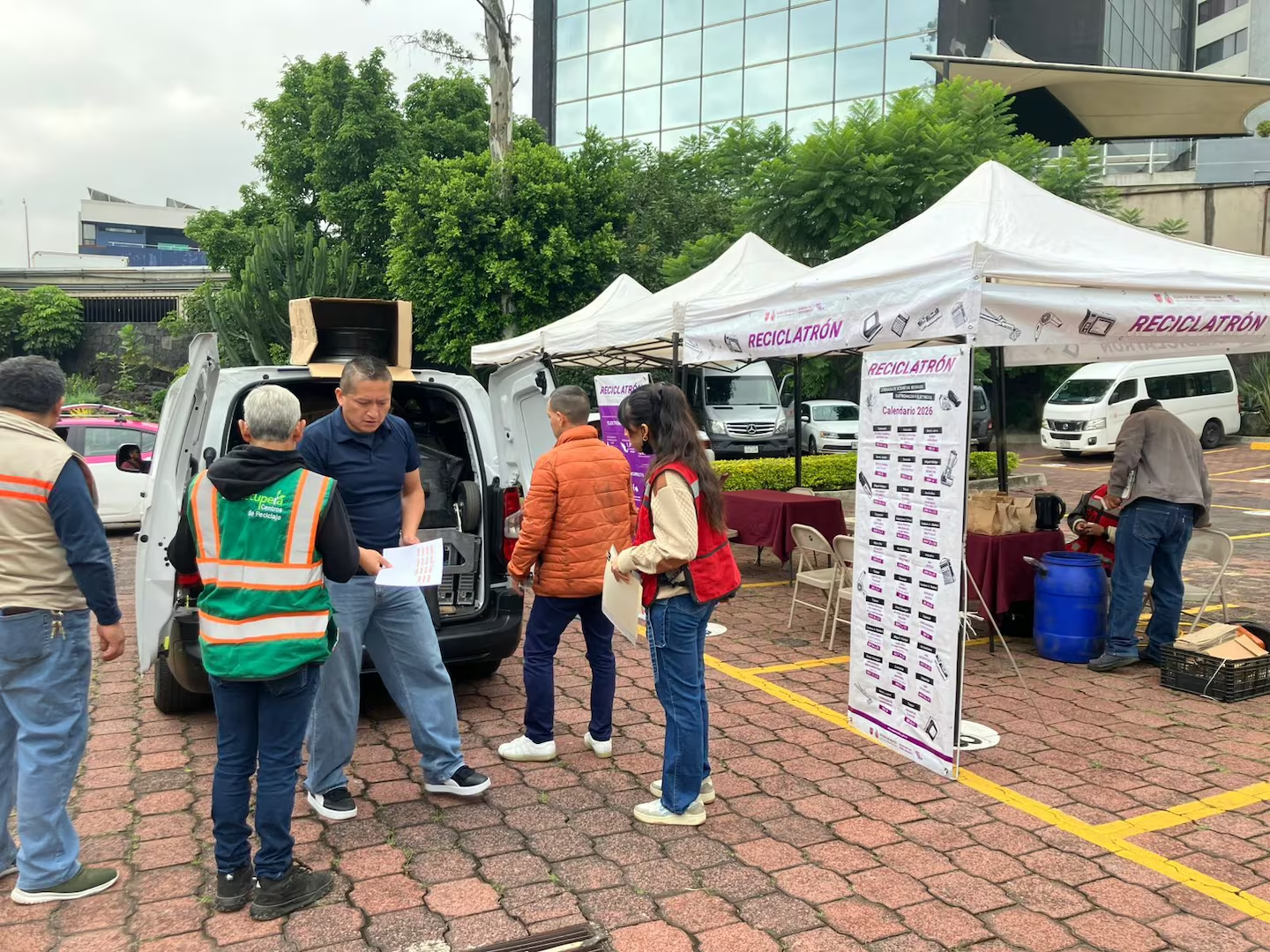 Reciclatrón recibirá residuos electrónicos en Álvaro Obregón