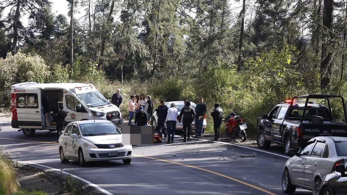 Choque frontal entre motociclistas provoca tragedia vial