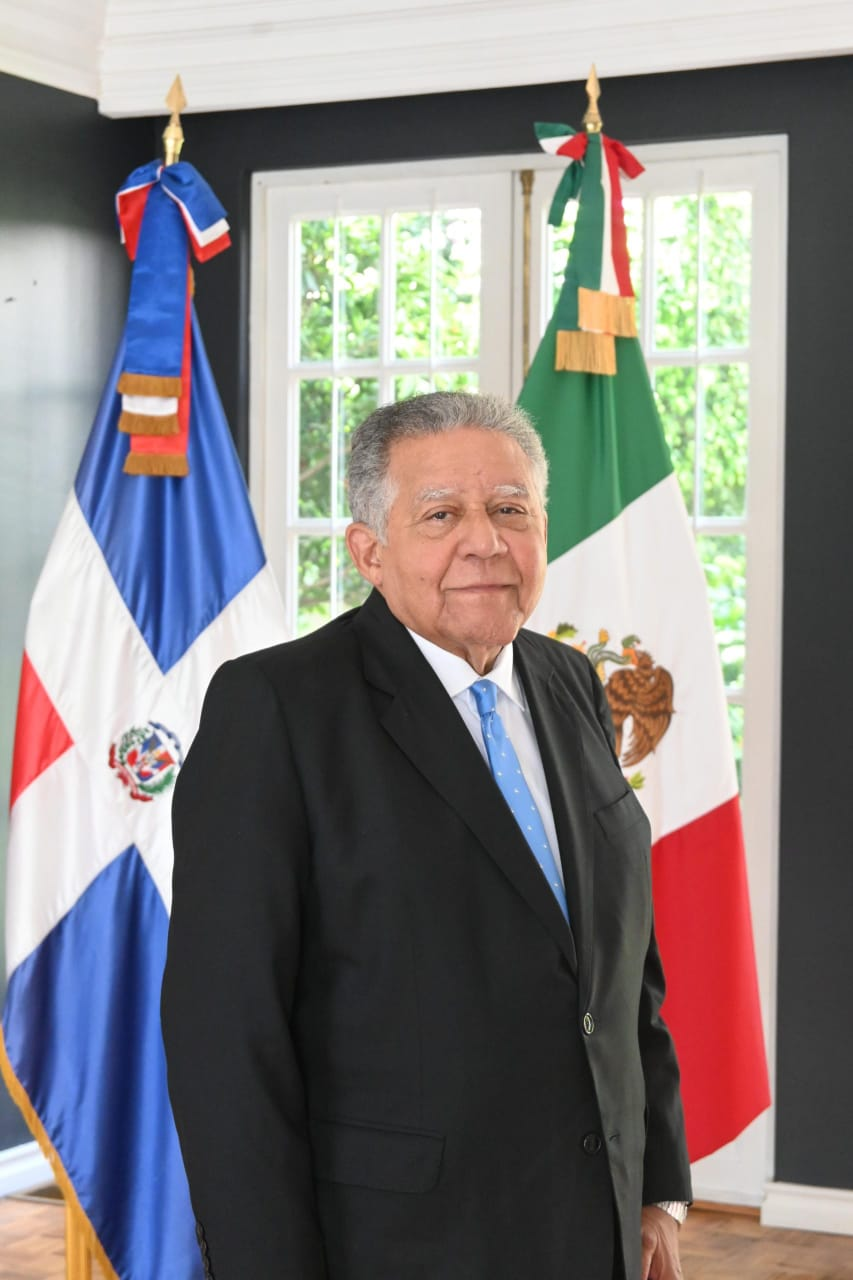 Embajador dominicano Juan Bolívar Díaz estará presente en la presentación de AMPE en México