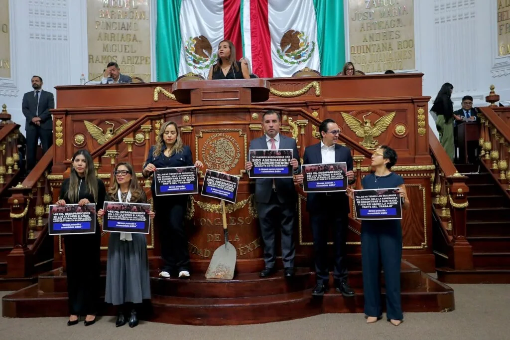Pide PAN protección jurídica para personas buscadoras en la CDMX