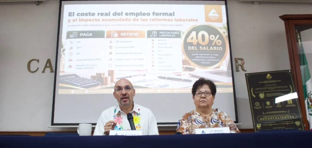 Sostener un empleo formal puede costar hasta 40% adicional al salario; CONCANACO SERVYTUR