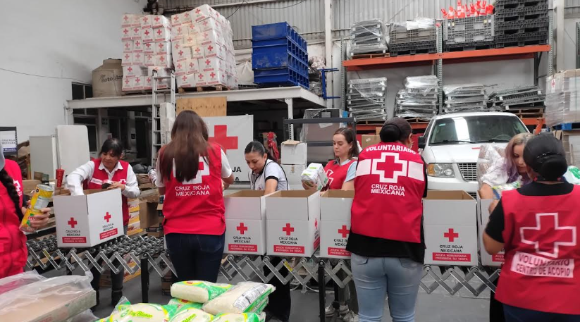 Cruz Roja Mexicana activa capacidad de respuesta ante el huracán Simón y la tormenta tropical Rachel