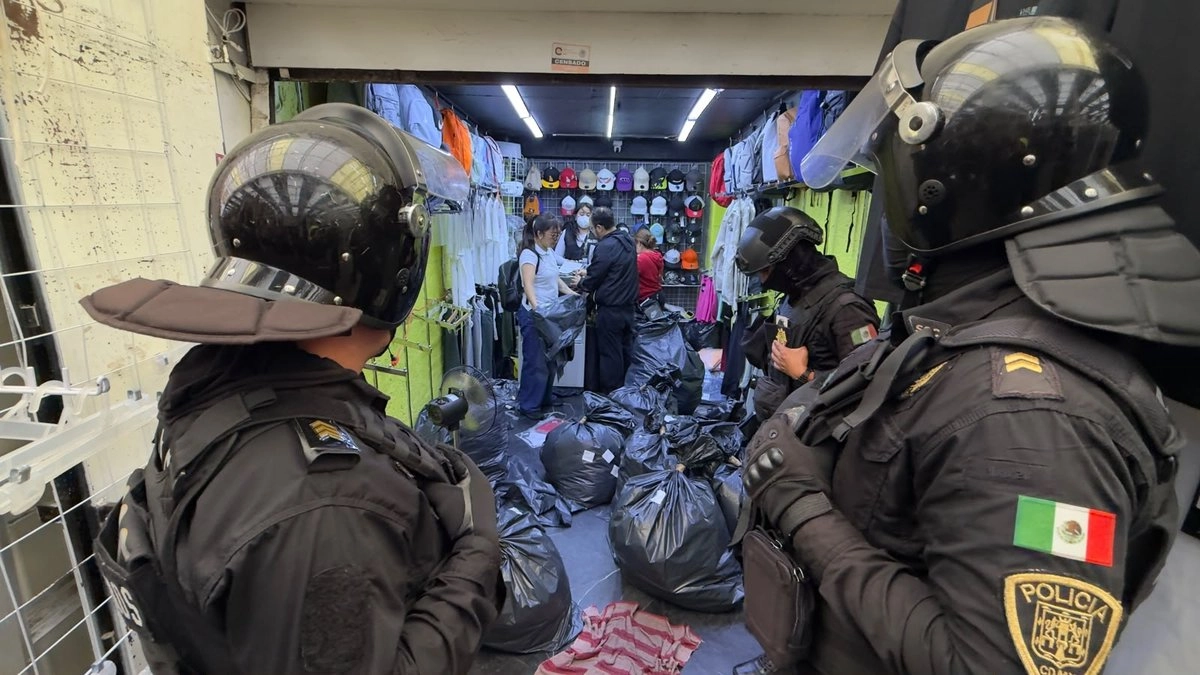 Tepito, epicentro de distribución de piratería en CDMX: Canaco