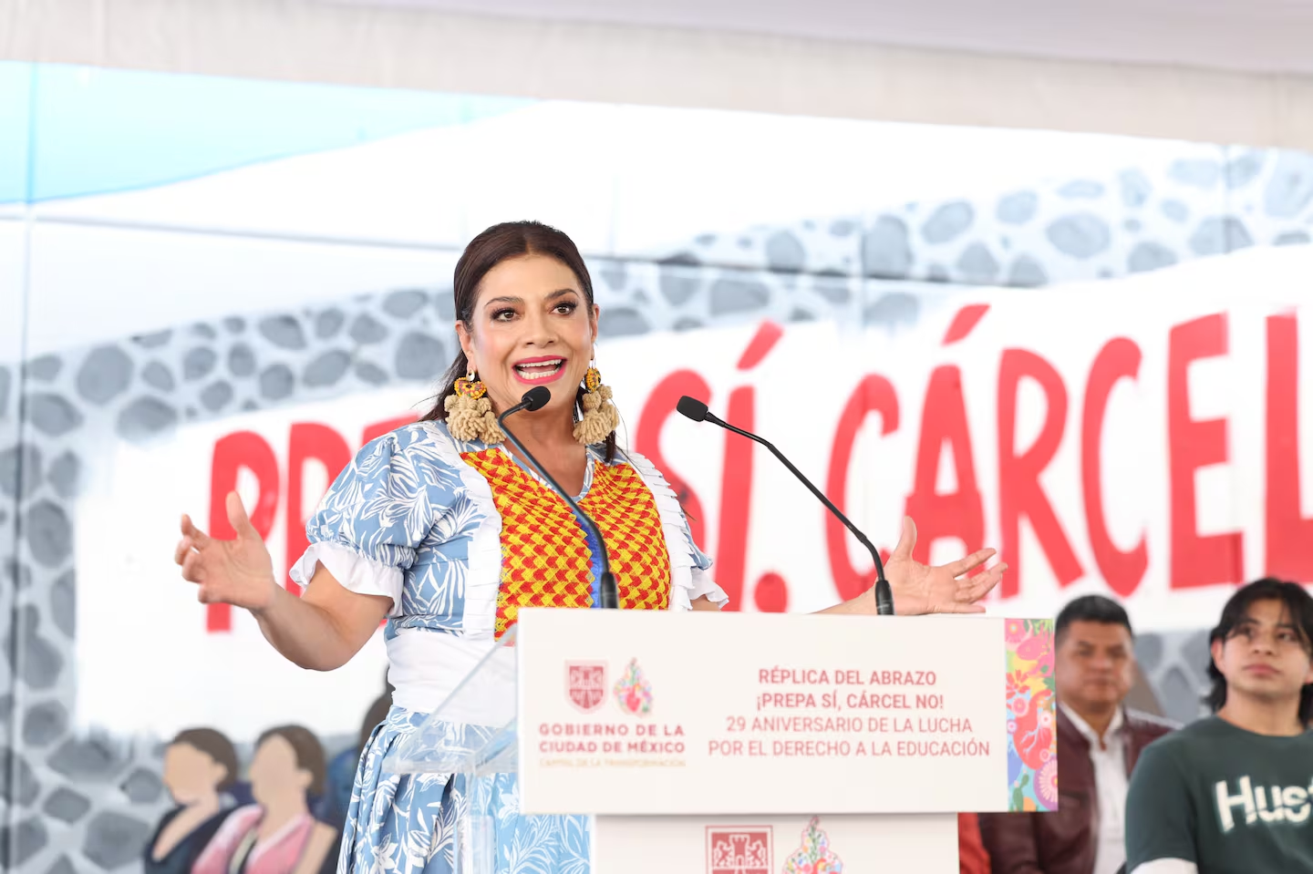A 29 años del “Prepa sí, cárcel no”, Brugada apuesta por escuelas y reinserción
