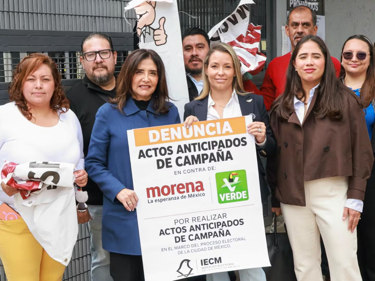 MC denuncia actos anticipados de campaña de Morena y PVEM en Tlalpan