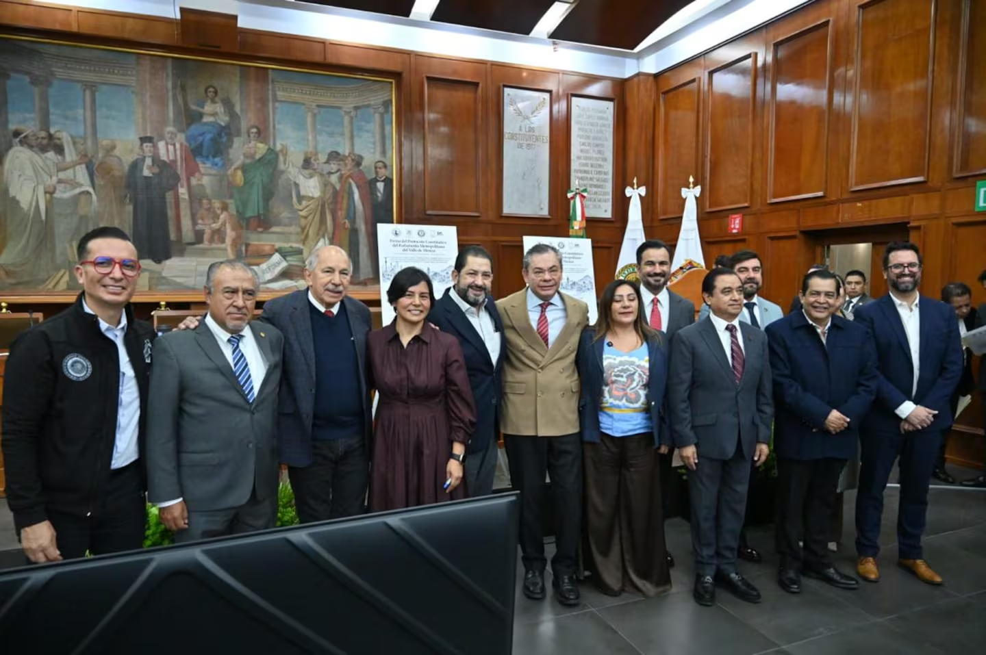 Congresos de CDMX, Edomex, Hidalgo y Morelos firman pacto en pro de la economía familiar
